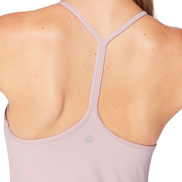 Lululemon Power Pose Tank Light Support For A/B Cup Porcelain Pink - Picture 3 of 13